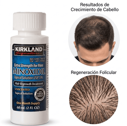 Minoxidil Líquido Para Barba y Cabello